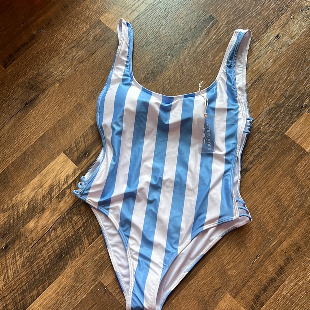 Kenny Flowers Carolina Striped One Piece M